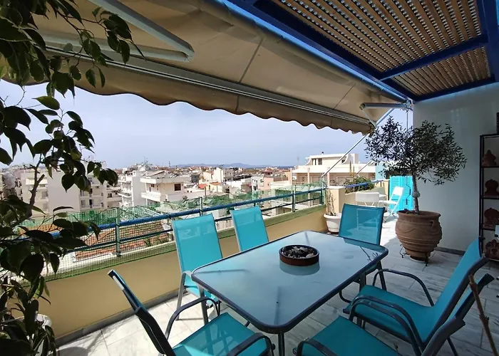 아파트 Downtown House With Seaview Near To The 하니아